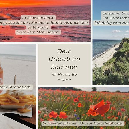 Nordic Bo - Wellen, Wald und wilde Küste Surendorf Exterior foto