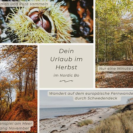 Nordic Bo - Wellen, Wald und wilde Küste Surendorf Exterior foto