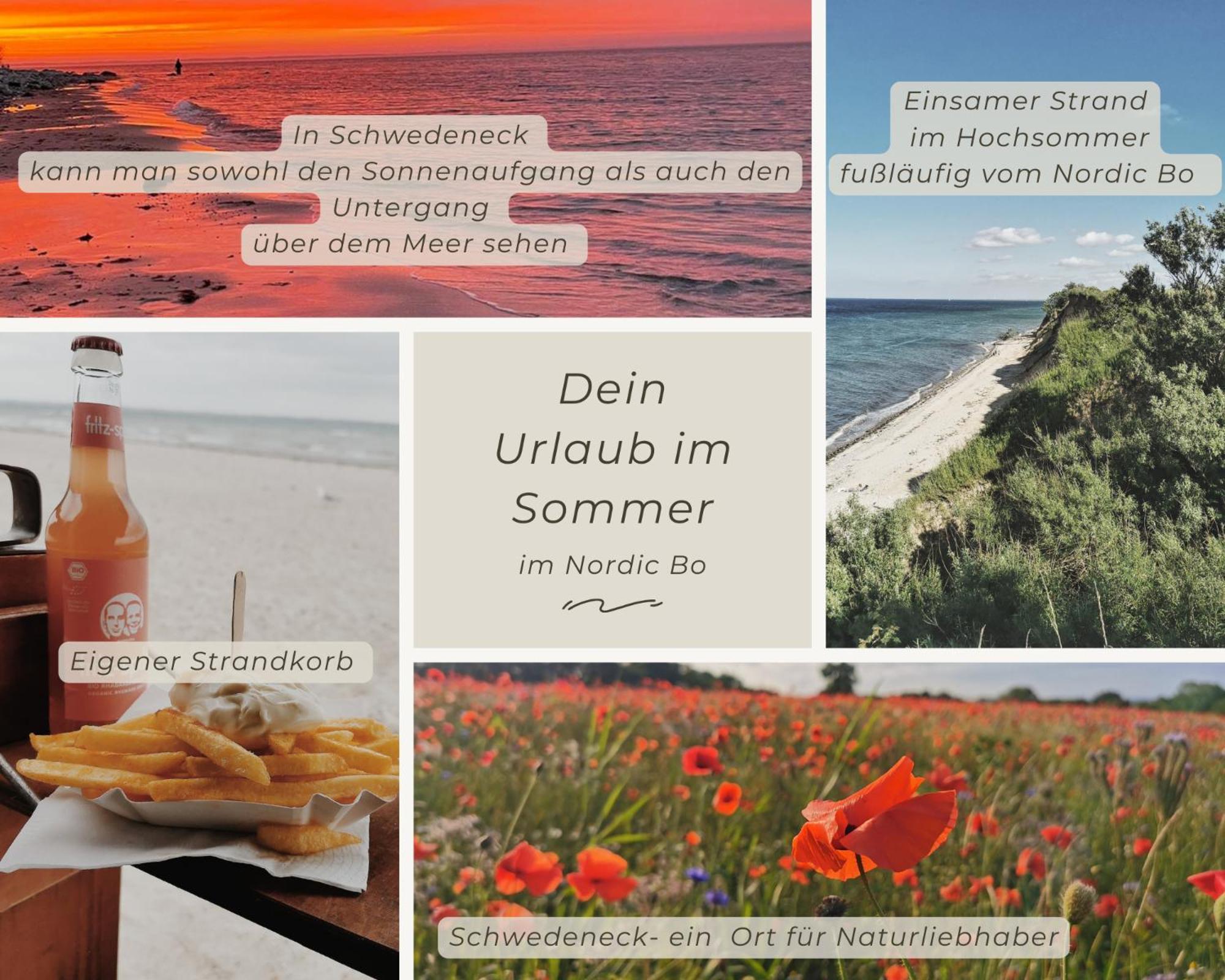 Nordic Bo - Wellen, Wald und wilde Küste Surendorf Exterior foto