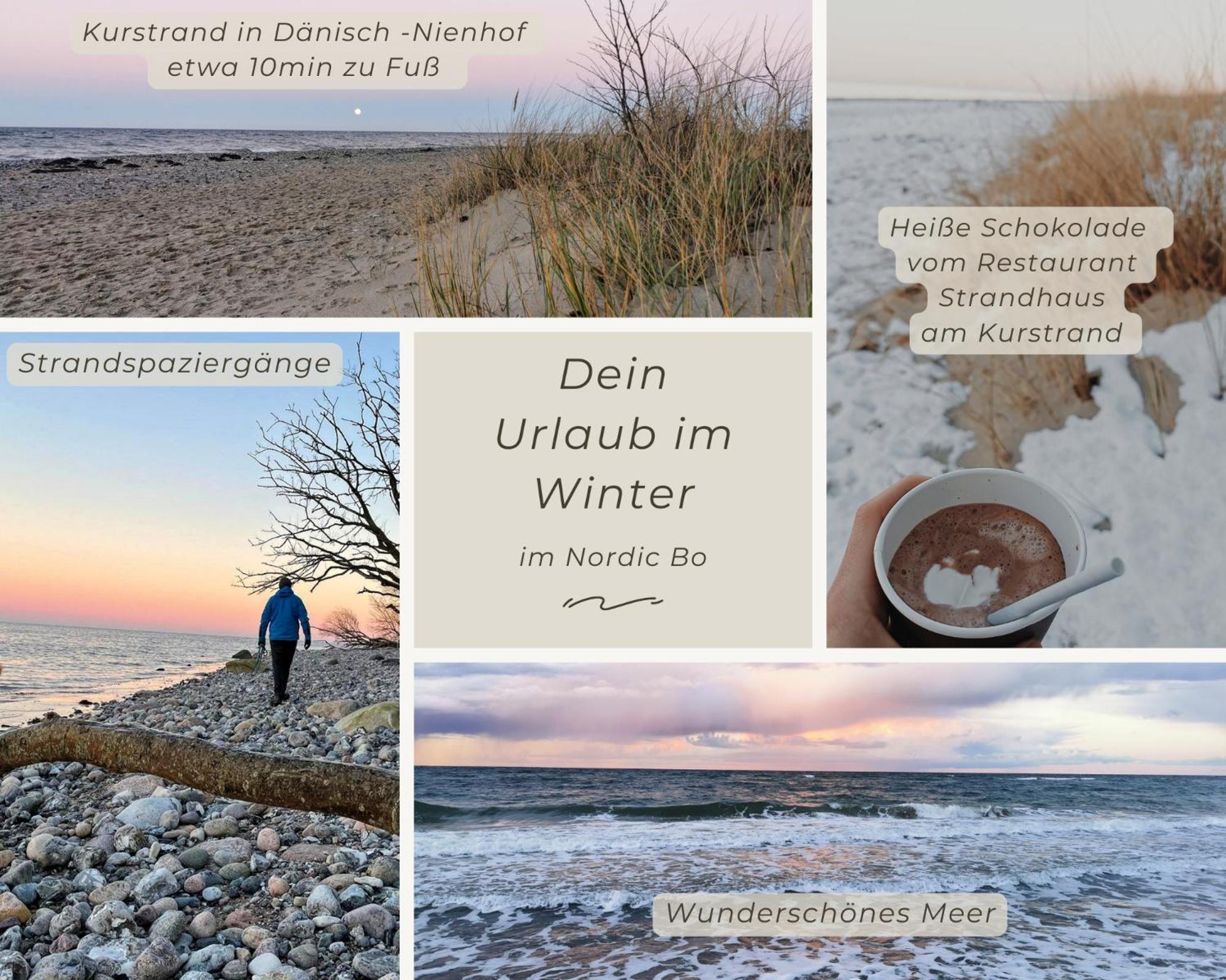 Nordic Bo - Wellen, Wald und wilde Küste Surendorf Exterior foto