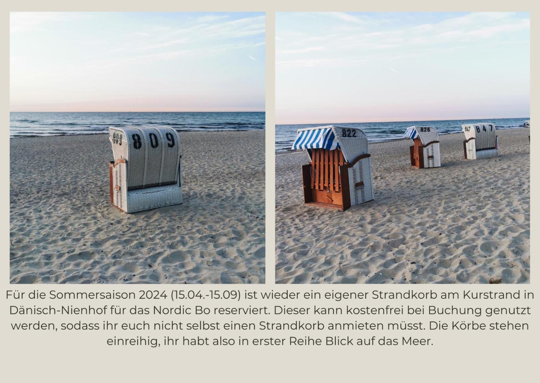 Nordic Bo - Wellen, Wald und wilde Küste Surendorf Exterior foto